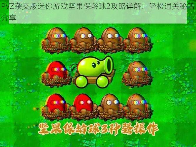 PVZ杂交版迷你游戏坚果保龄球2攻略详解：轻松通关秘籍分享